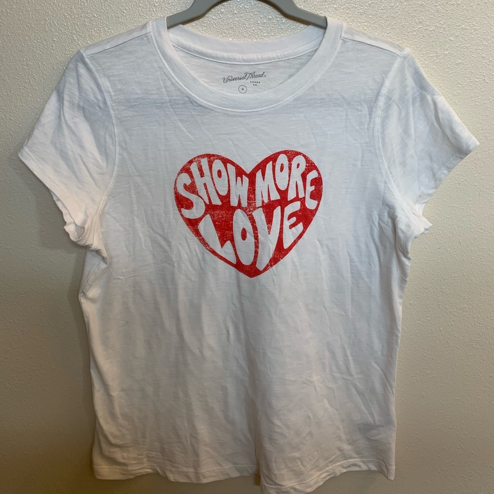Graphic tee. Size medium. From Target